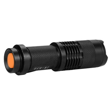 HQRP Red Light LED Black Flashlight Hunting Torch Pressure Switch